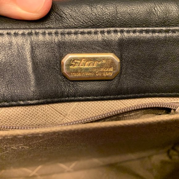 Star International Black Leather Crossbody Bag - Picture 6 of 9